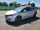 2025 Nissan Leaf Sv Plus Серебряный vin: 1N4CZ1CV9SC562941