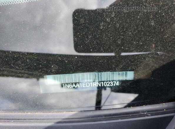 1N6AA1ED1RN102374 2024 NISSAN TITAN Blue Widok naklejki z numerem VIN