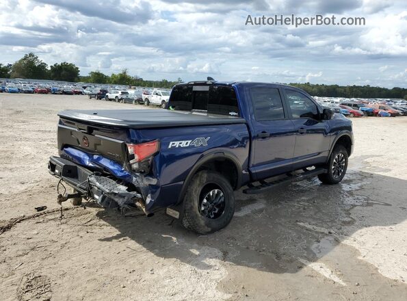 1N6AA1ED1RN102374 2024 NISSAN TITAN Blue Tył prawy