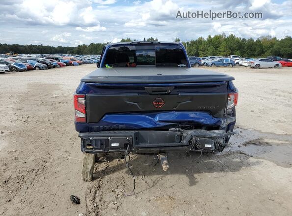 1N6AA1ED1RN102374 2024 NISSAN TITAN Blue Widok z tyłu