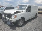 2021 Nissan Nv 1500 S White vin: 1N6BF0KM4MN806551