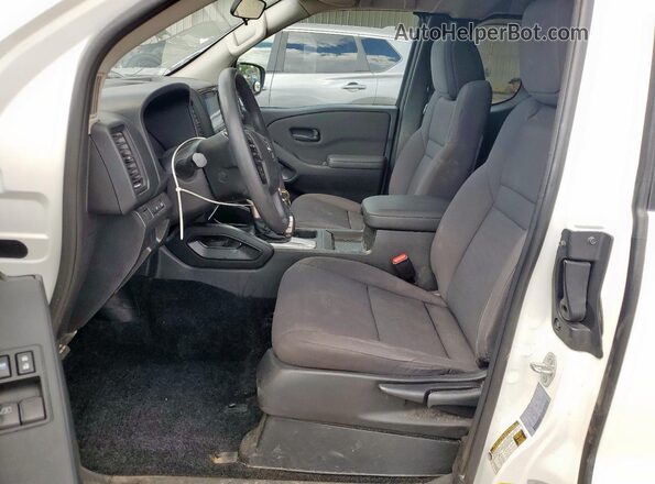 1N6ED1CL7RN634621 2024 NISSAN FRONTIER White წინა სალონის ხედი