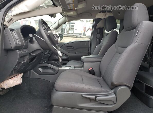 1N6ED1CM8SN639874 2025 NISSAN FRONTIER Черный Вид салона спереди