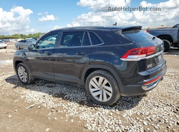 1V25E2CA4LC226809 2020 VOLKSWAGEN ATLAS Черный Задняя левая четверть