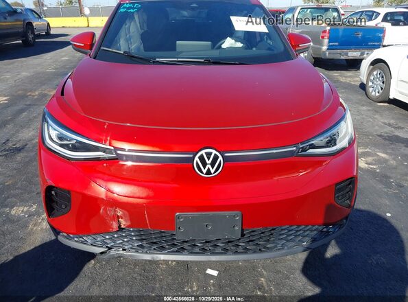 1V25MPE83PC044485 2023 VOLKSWAGEN ID.4 Red Vista del cuadro de instrumentos