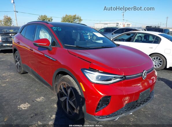 1V25MPE83PC044485 2023 VOLKSWAGEN ID.4 Red Vista frontal