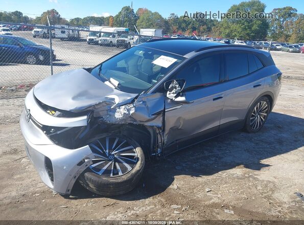 1V25MPE8XRC015925 2024 VOLKSWAGEN ID.4 Серебряный Передняя левая четверть