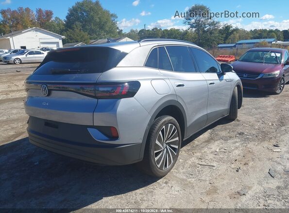 1V25MPE8XRC015925 2024 VOLKSWAGEN ID.4 Серебряный Задняя правая четверть