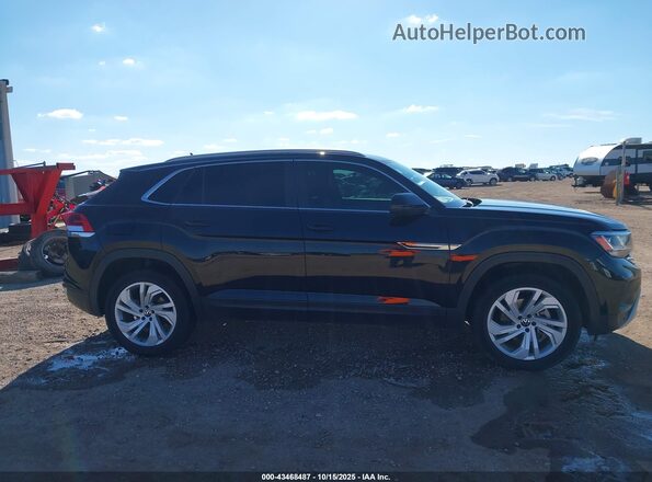 1V2EE2CA2MC202302 2021 VOLKSWAGEN ATLAS Black უკანა სალონის ხედი