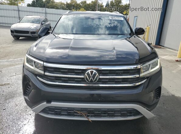 1V2GC2CA6LC202218 2020 VOLKSWAGEN ATLAS Black Вид спереду