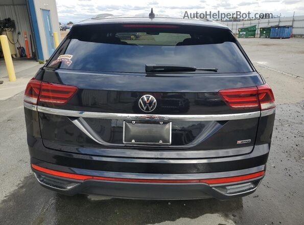 1V2GC2CA6LC202218 2020 VOLKSWAGEN ATLAS Black Вид ззаду