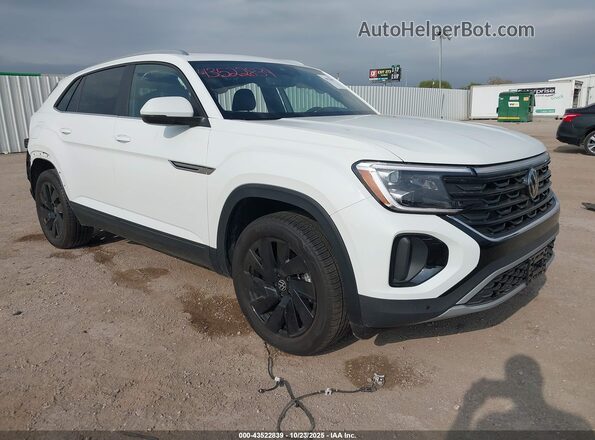 1V2JE2CA6SC230616 2025 VOLKSWAGEN ATLAS Белый Передняя правая четверть