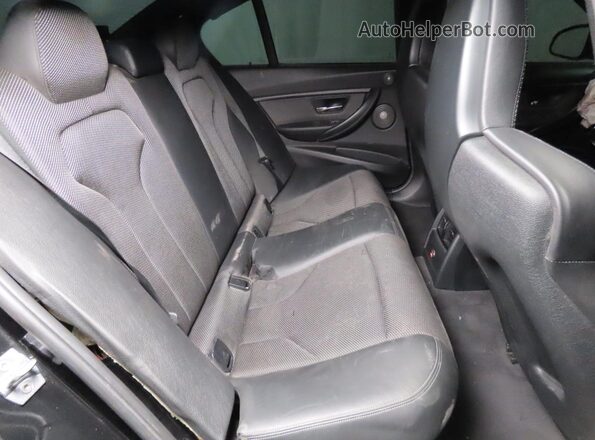 WBS8M9C57G5D31217 2016 BMW M3 Black Widok wnętrza z przodu