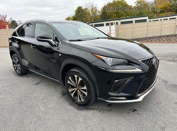 JTJBARBZ1J2157562 2018 LEXUS NX Черный Вид спереди