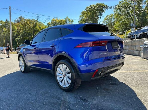 SADFP2FX5L1Z77501 2020 JAGUAR E-PACE Blue Rear right