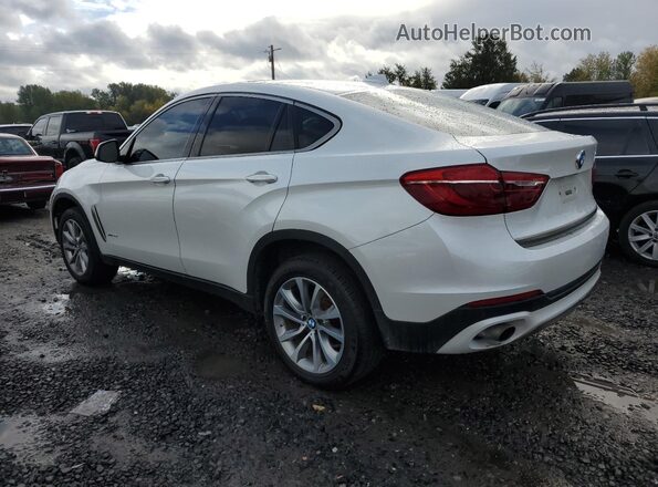 5UXKU2C55H0N85426 2017 BMW X6 Белый Задняя правая четверть