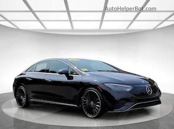 W1KEG1CB0RF045377 2024 MERCEDES-BENZ EQE Черный Передняя левая четверть