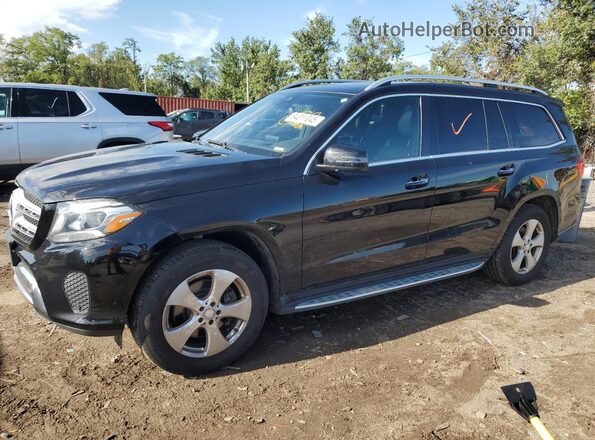 4JGDF6EE3HA888770 2017 MERCEDES-BENZ GLS-CLASS Черный Задняя левая четверть