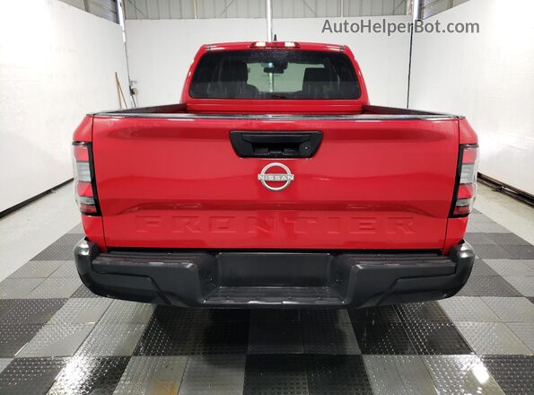 1N6ED1CL1RN649535 2024 NISSAN FRONTIER Красный Вид салона спереди
