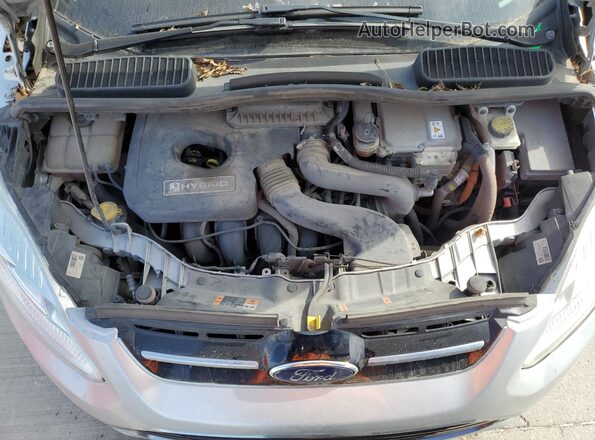 1FADP5AU4JL101379 2018 FORD C-MAX Серебряный Вид наклейки с VIN-кодом