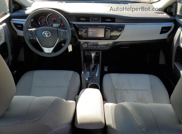 2T1BURHE0GC626438 2016 TOYOTA LL Зеленый Вид щитка приборов