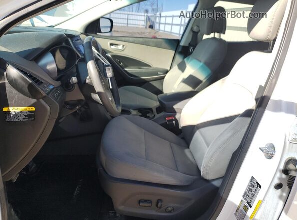 5XYZU3LB7GG347503 2016 HYUNDAI SANTA FE White Widok deski rozdzielczej