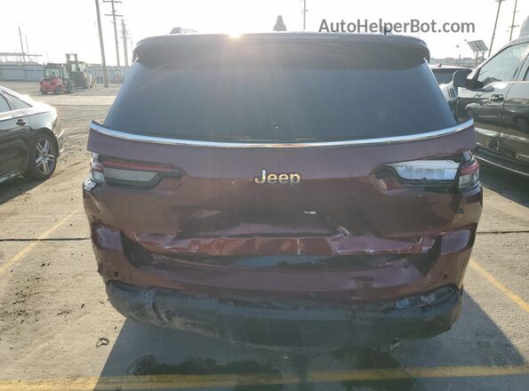 1C4RJKBG8N8506386 2022 JEEP GRAND Красный Вид салона спереди