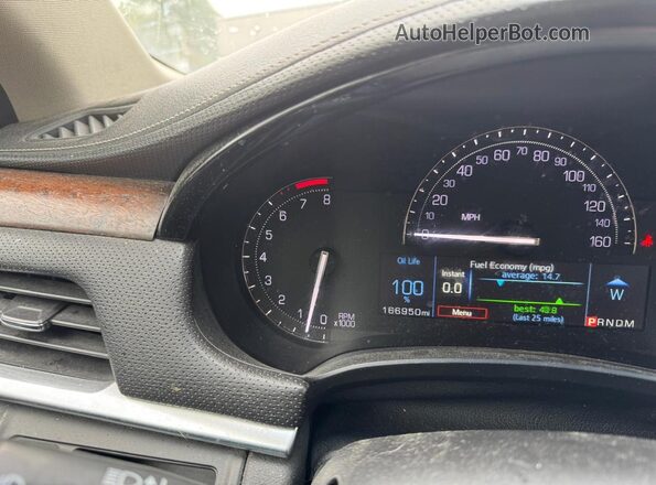 2G61M5S35K9128033 2019 CADILLAC XTS Серебряный Вид подкапотного пространства