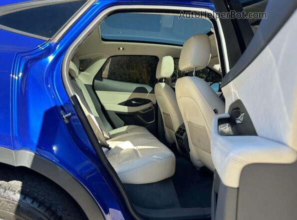 SADFP2FX5L1Z77501 2020 JAGUAR E-PACE Blue Front interior view