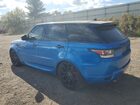 2016 Land Rover Range Rover Sport Sc Синий vin: SALWR2EF8GA559432