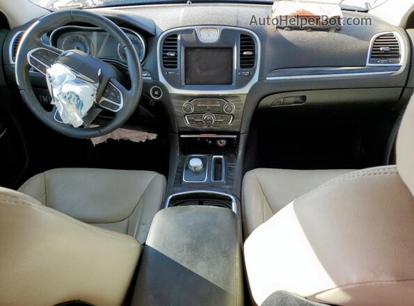2C3CCAAG2JH342377 2018 CHRYSLER 300 Blue Dashboard view