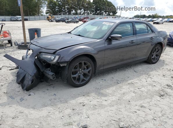 2C3CCABG5NH154411 2022 CHRYSLER 300 Серый Передняя левая четверть
