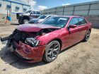 2022 Chrysler 300 S Бордовый vin: 2C3CCABG6NH228872