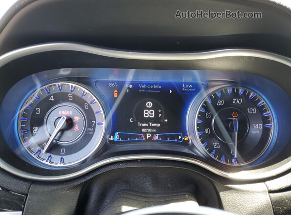 2C3CCABG7MH524143 2021 CHRYSLER 300 Угольный Вид щитка приборов