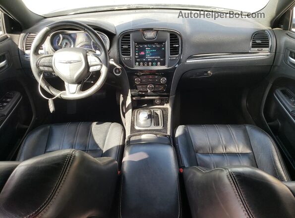 2C3CCABG9MH505075 2021 CHRYSLER 300 Black Առջևի վահանակի տեսք