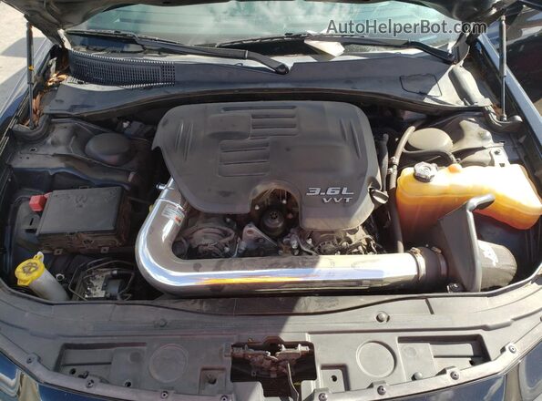 2C3CCABG9MH505075 2021 CHRYSLER 300 Black Սալոնի հետևի տեսք