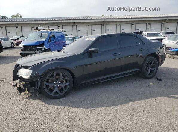 2C3CCABT5MH558305 2021 CHRYSLER 300 Black Առջևի ձախ երեք քառորդ տեսարան