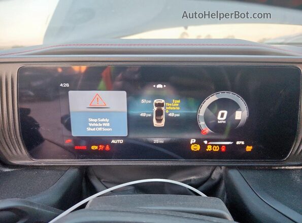 2C3CDBCK1SR543123 2025 DODGE CHARGER Черный Вид задних сидений