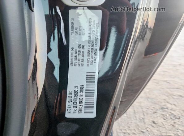 2C3CDBCK1SR543123 2025 DODGE CHARGER Черный Вид наклейки с VIN-кодом