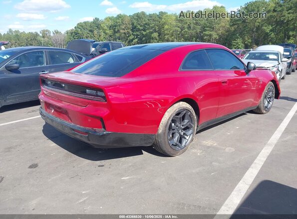 2C3CDBCK2SR560254 2025 DODGE CHARGER Красный Задняя правая четверть