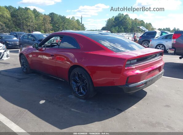 2C3CDBCK2SR560254 2025 DODGE CHARGER Красный Задняя левая четверть