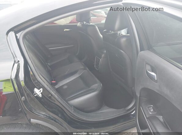 2C3CDXBG1NH208142 2022 DODGE CHARGER Black VIN კოდის სტიკერის ხედი