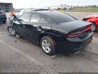 2022 Dodge Charger Sxt Rwd Black vin: 2C3CDXBG1NH208142