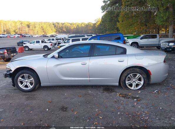 2C3CDXBG5NH143134 2022 DODGE CHARGER Серебряный Панорамный вид салона 360°