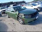 2020 Dodge Charger Sxt Rwd Green vin: 2C3CDXBG8LH119522