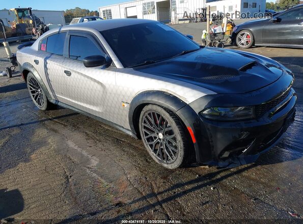 2C3CDXCT5GH186533 2016 DODGE CHARGER Silver წინა მარჯვენა