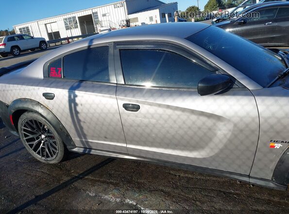 2C3CDXCT5GH186533 2016 DODGE CHARGER Silver ხელსაწყოთა პანელის ხედი