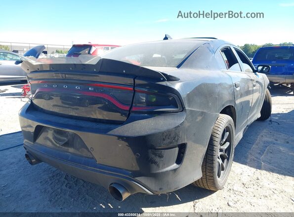 2C3CDXCT5HH649157 2017 DODGE CHARGER Black Tył prawy