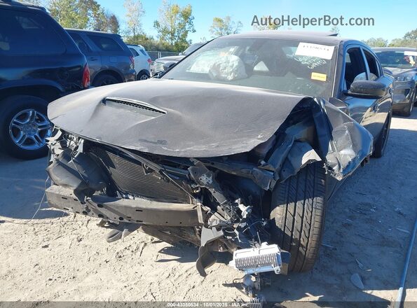 2C3CDXCT5HH649157 2017 DODGE CHARGER Black Widok z przodu