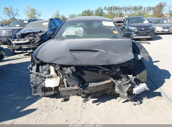 2C3CDXCT5HH649157 2017 DODGE CHARGER Black Widok zestawu wskaźników